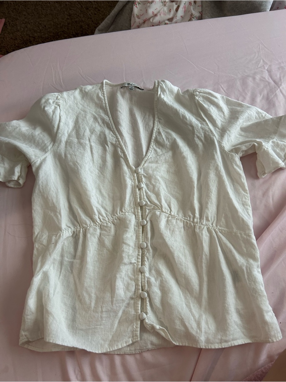 Madewell linen top